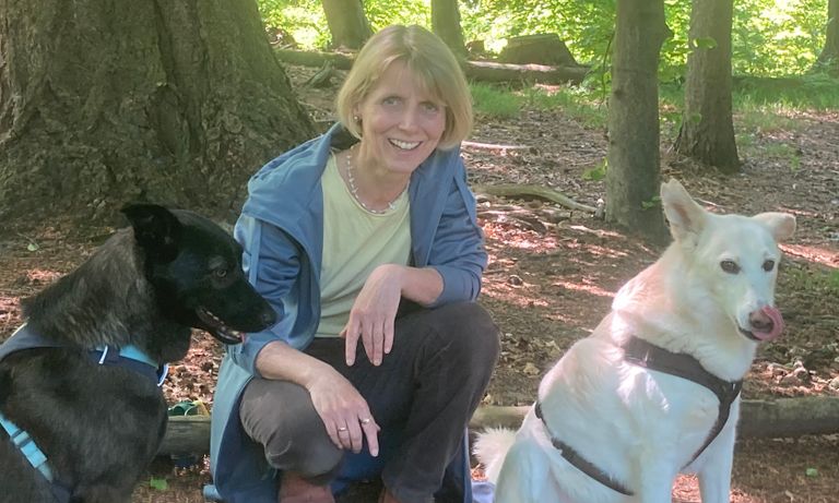 Anke und ihre Hunde